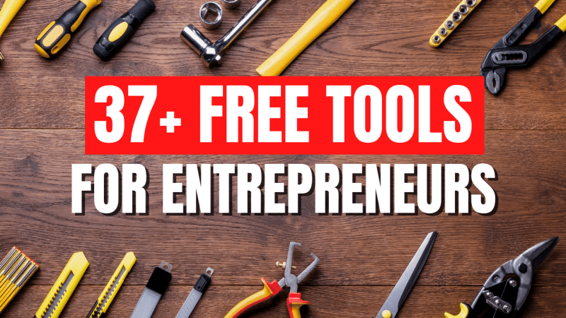 Free tools for entrepreneurs