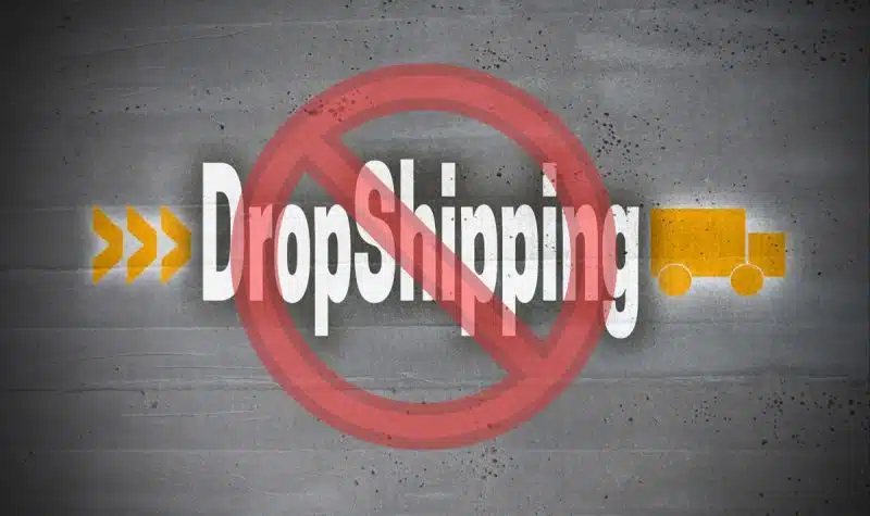 Dropshipping ban