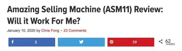 Amazing Selling Machine