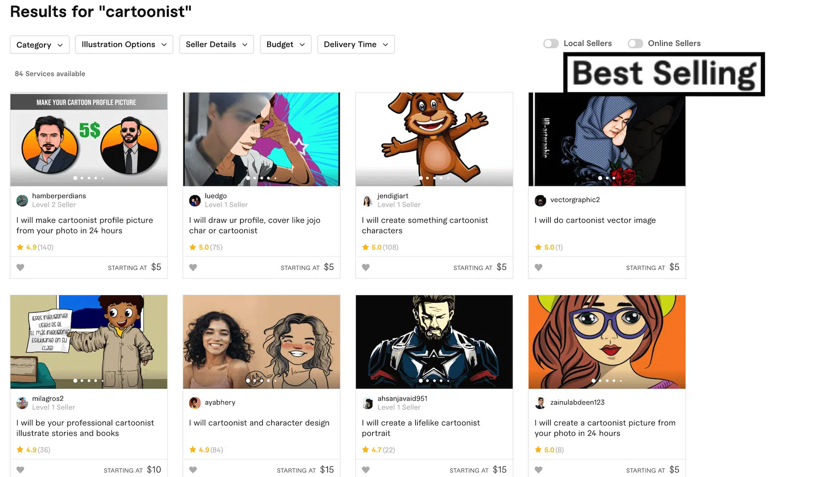 Fiverr Image Thumbnail Example
