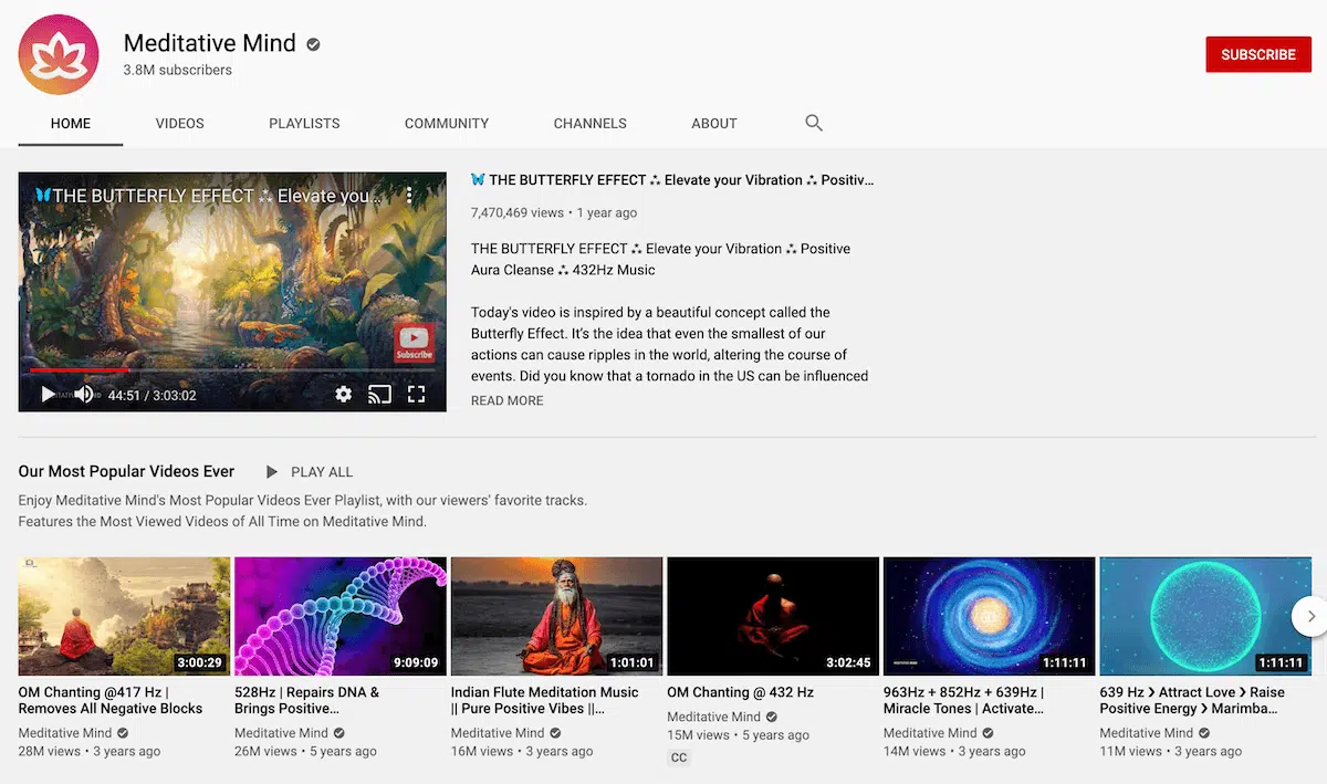 Meditation YouTube