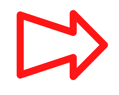 Minimalistic red arrow transparent png file - EntreResource.com Minimalistic red arrow transparent png file