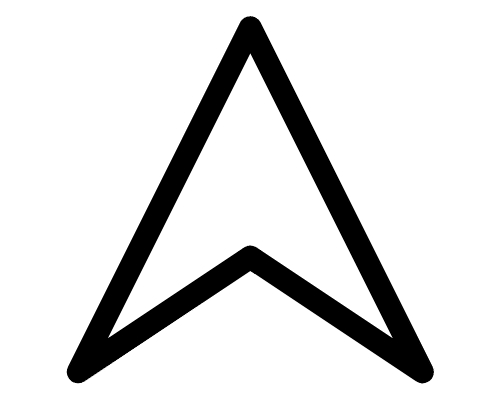 Free transparent png arrow up simplistic style white and black - EntreResource.com Free transparent png arrow up simplistic style white and black