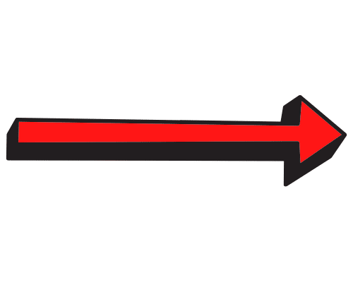 Red cute handwritten arrow free PNG transparent no background image 3 D - EntreResource.com Red cute arrow free PNG transparent no background image 3 D