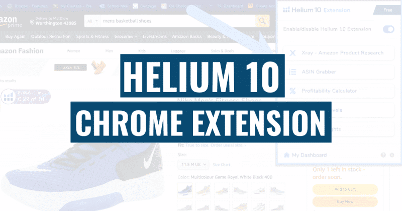 Helium 10 Chrome Extension
