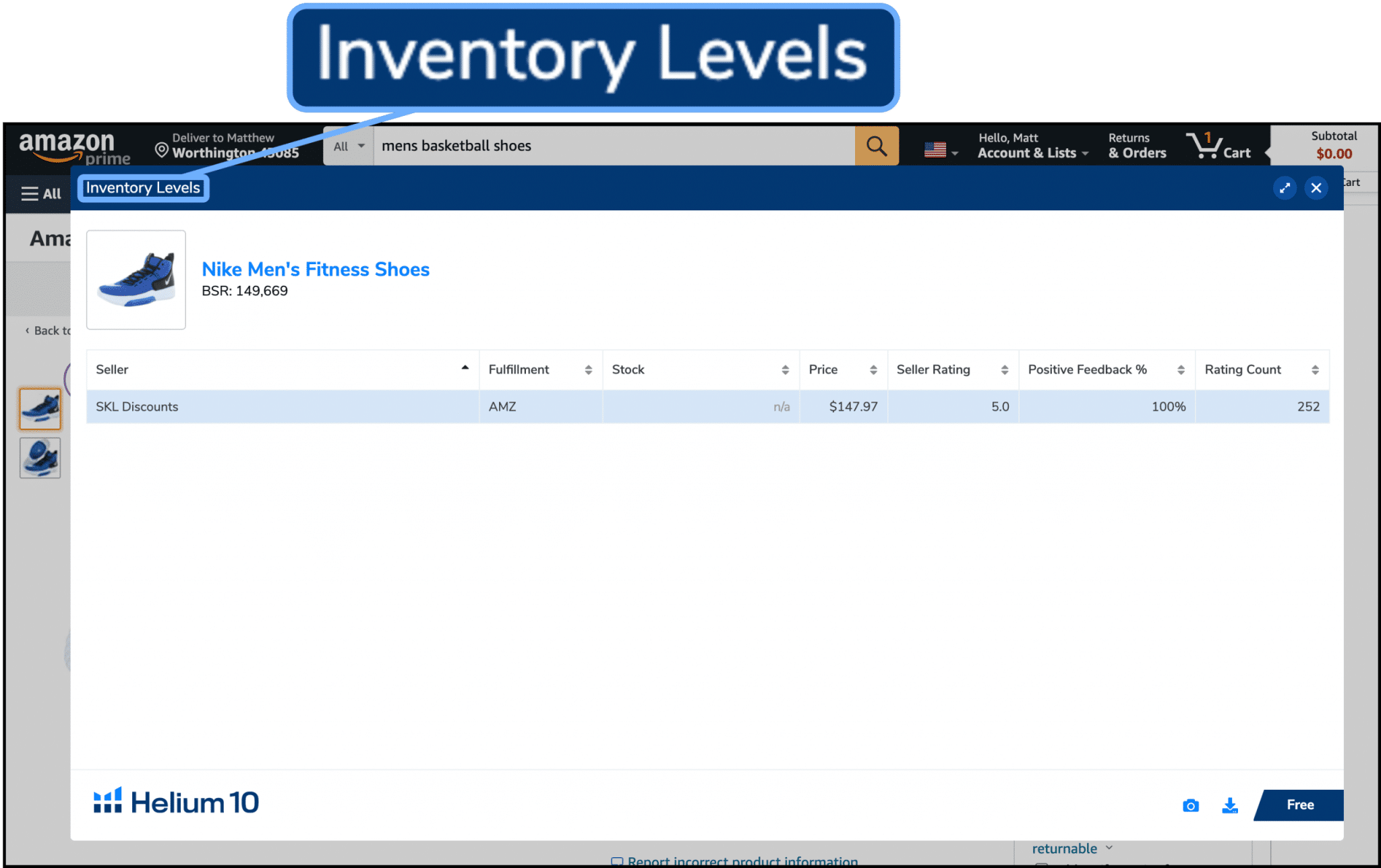 Inventory Levels
