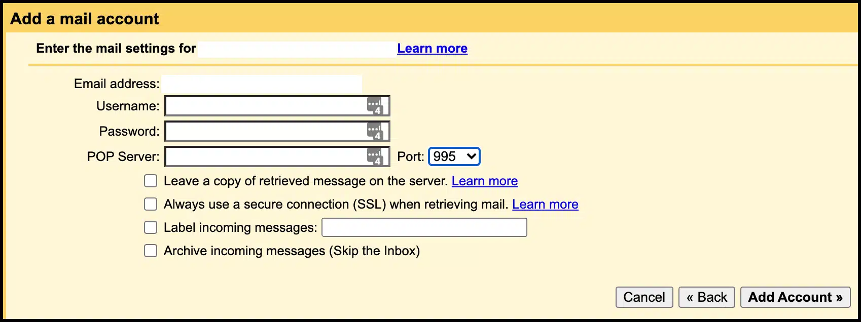 Email Setup 4