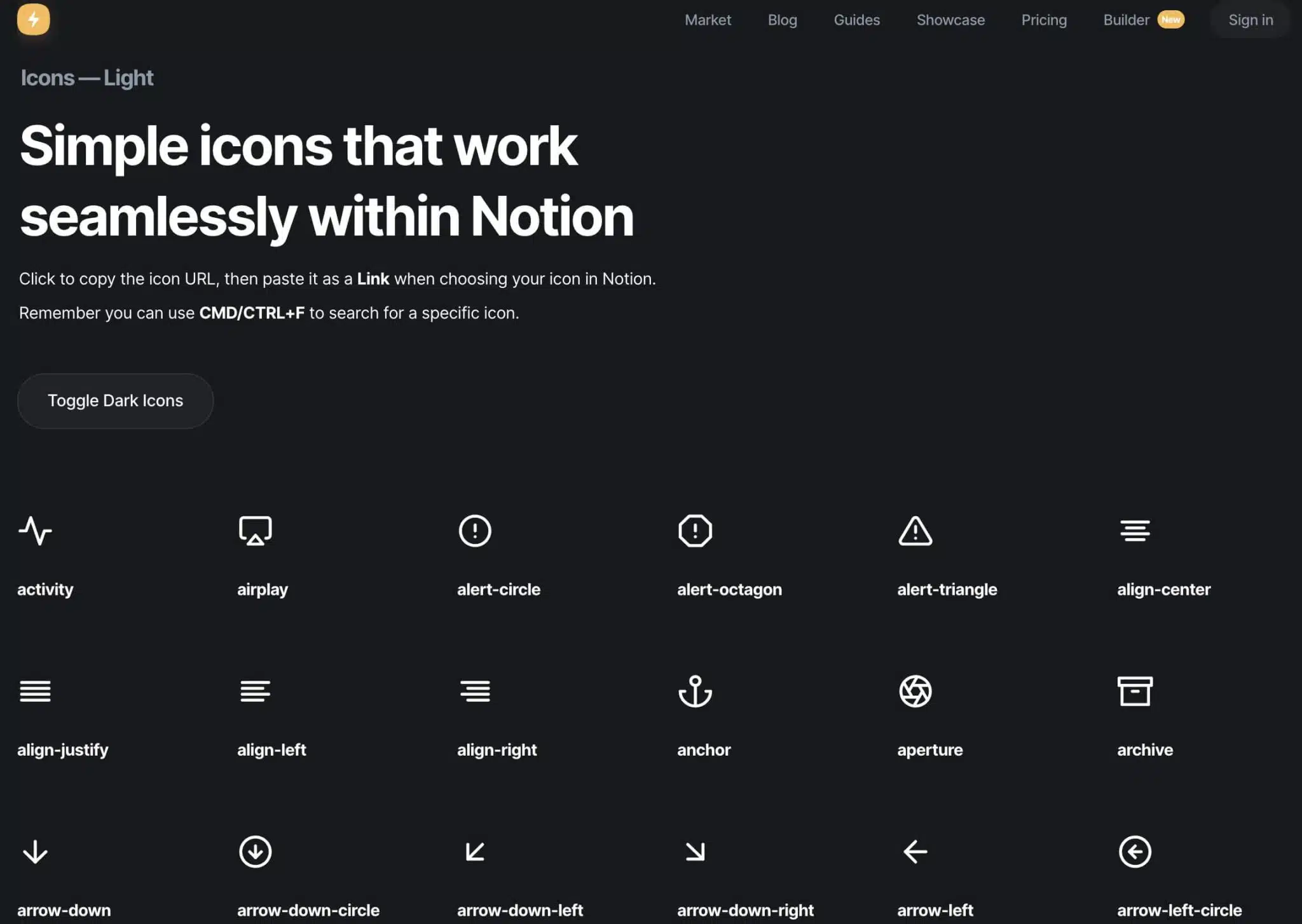 Super-so Icon Pack for Notion ---