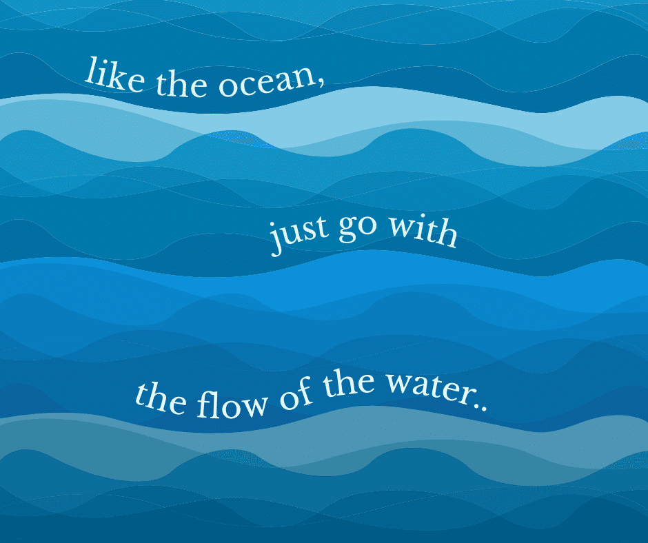 canva curved text in design