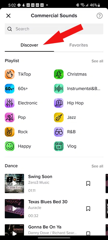 music library