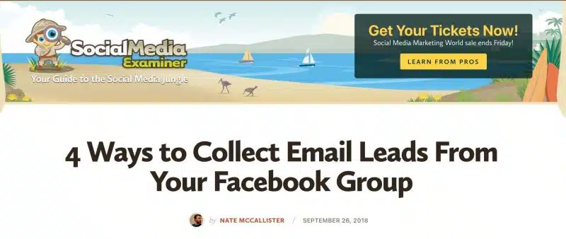 Nate McCallister Guest Post