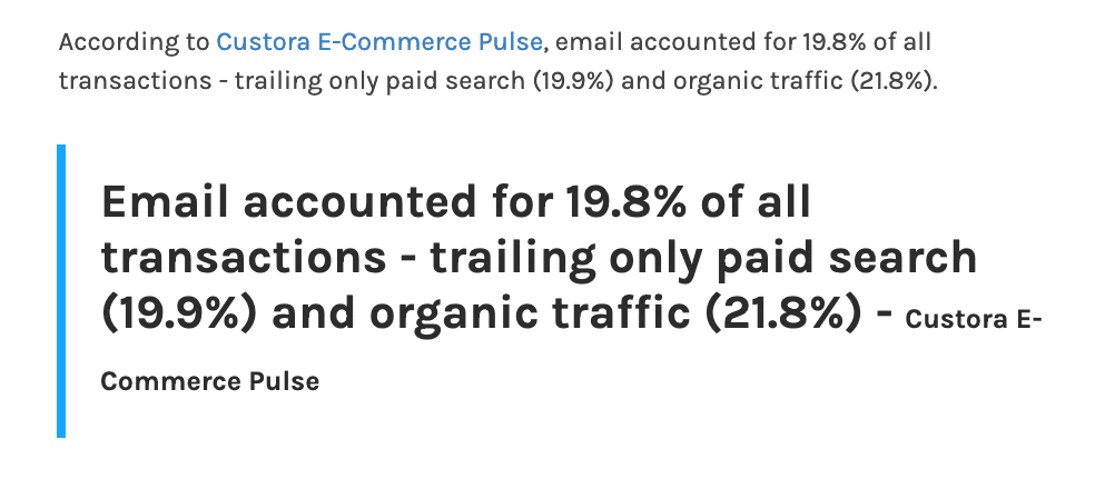 Email Marketing Revenue Statistics