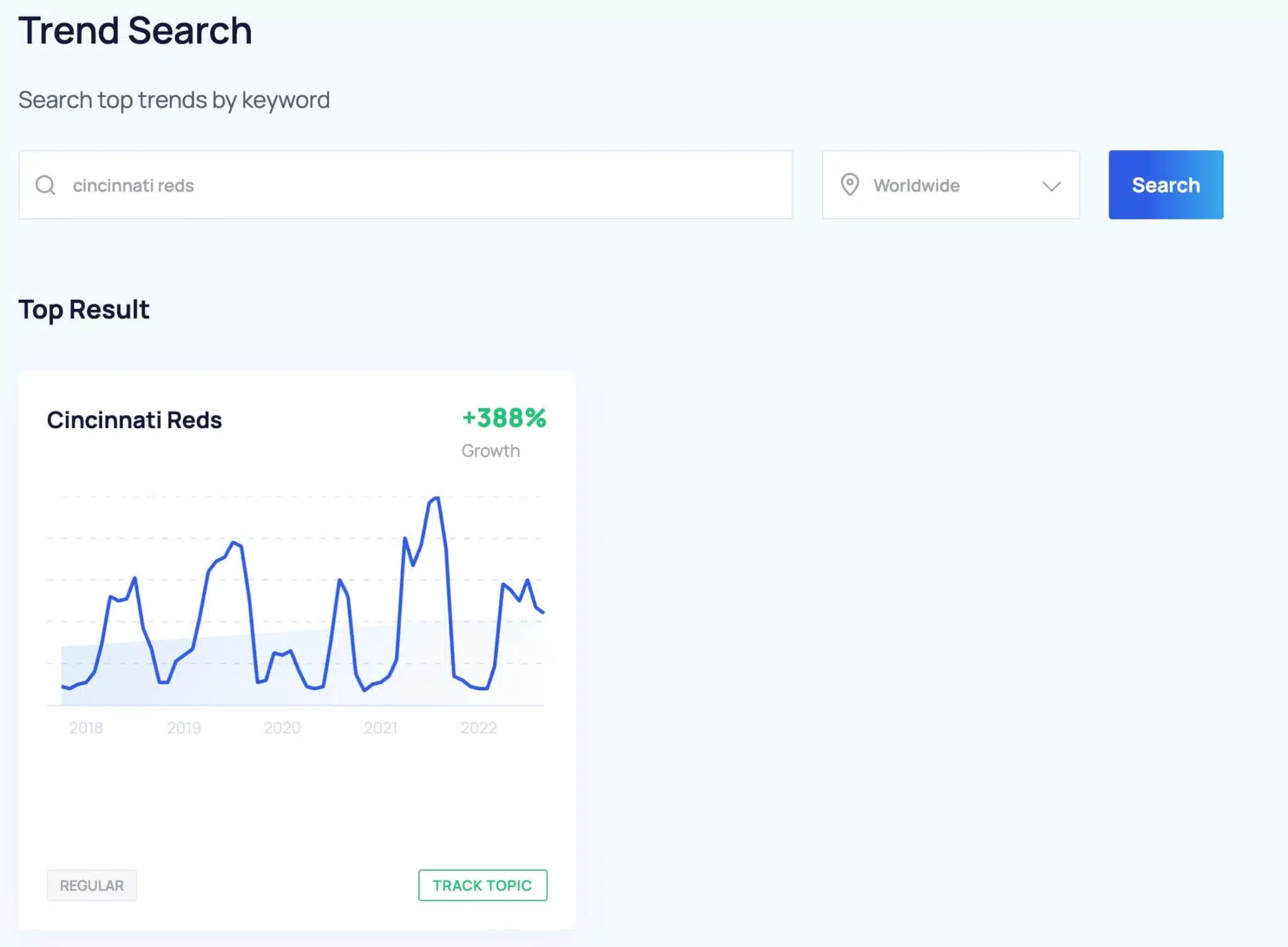 Trend Search