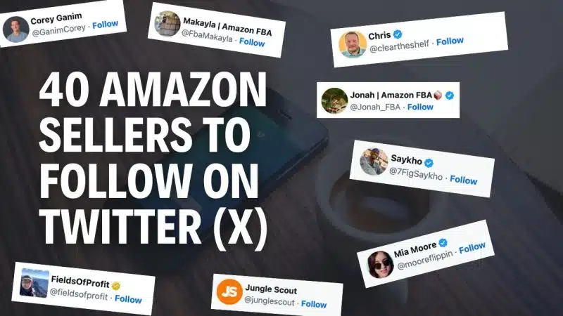 Amazon Sellers to Follow on Twitter
