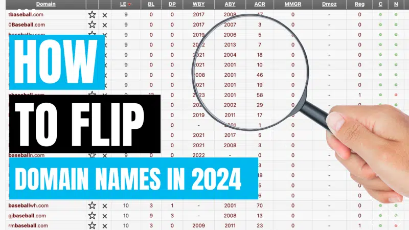 How to Flip Domains