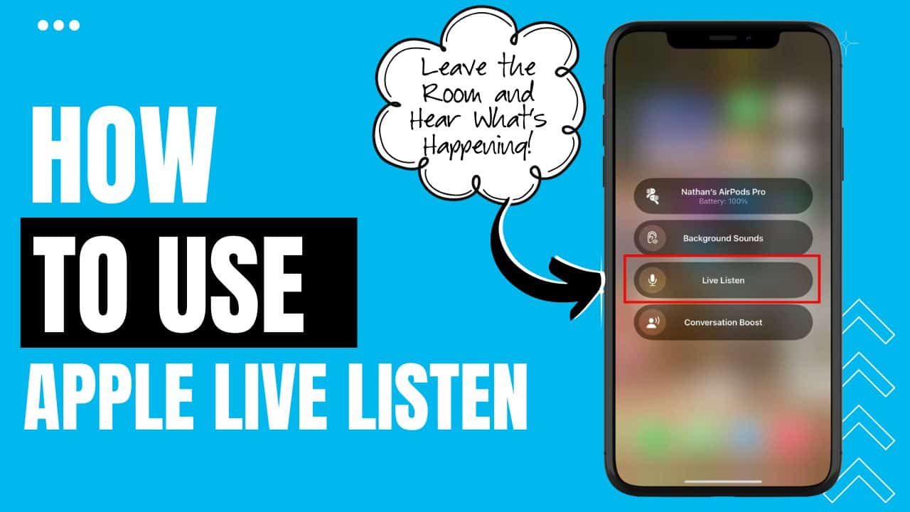 How to Turn Your iPhone into a Listening Device (Baby Monitor Style