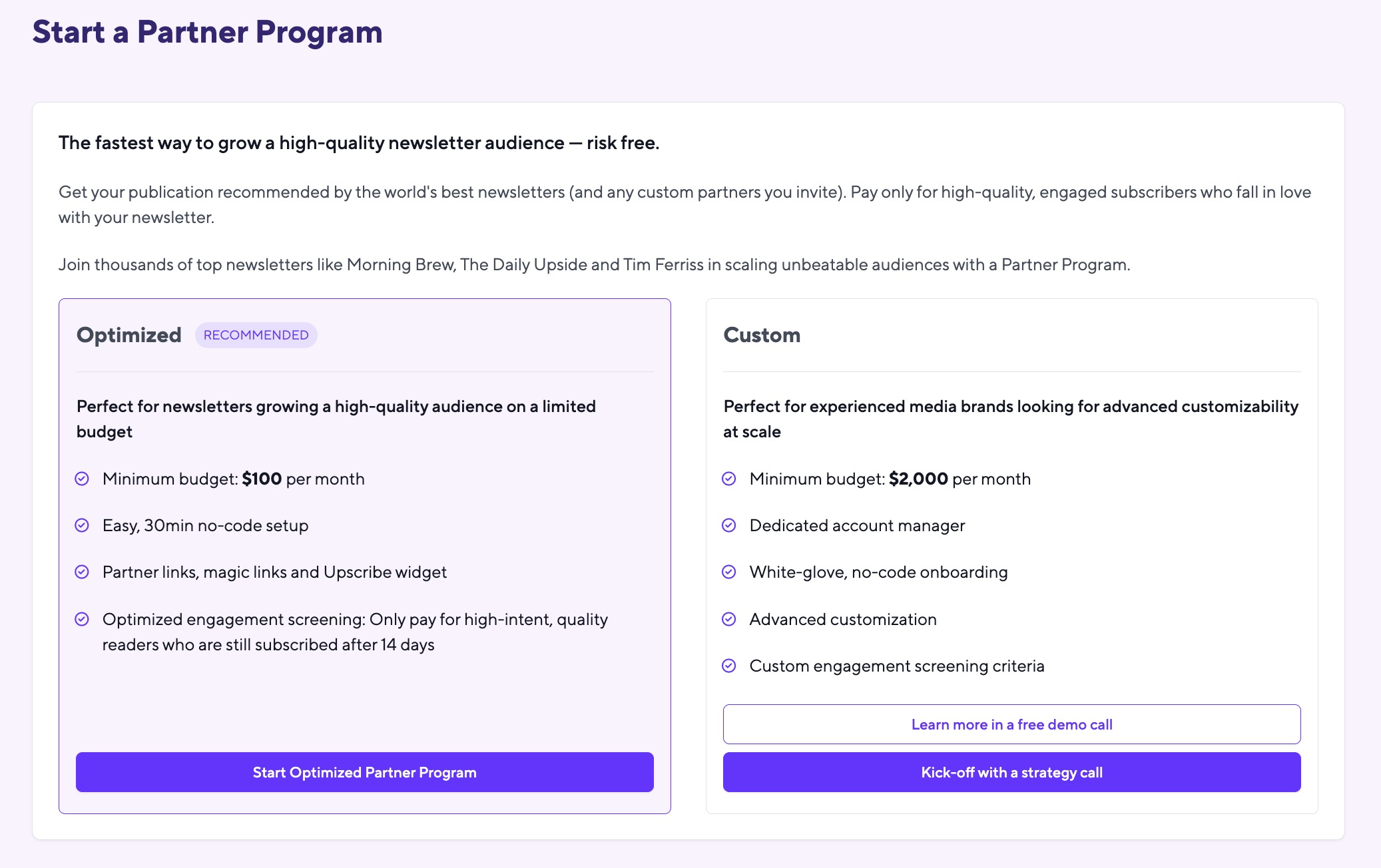Sparkloop email newsletter