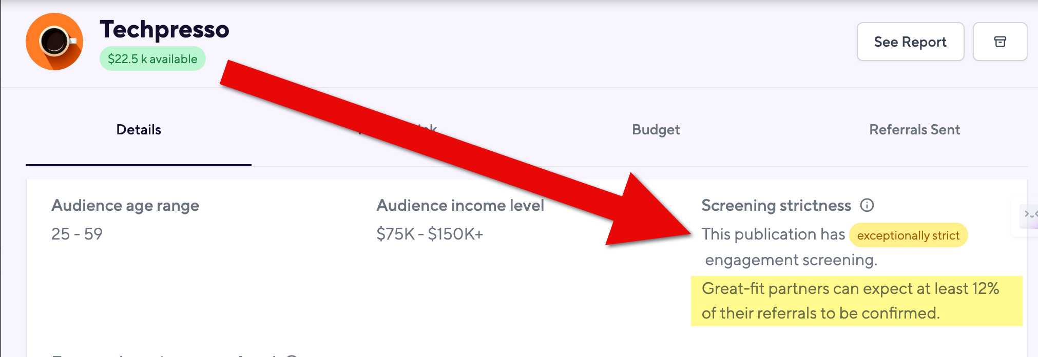 Sparkloop payout