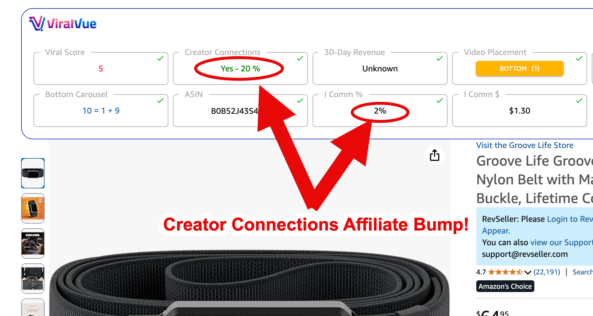 Creator Connection Commission Rates