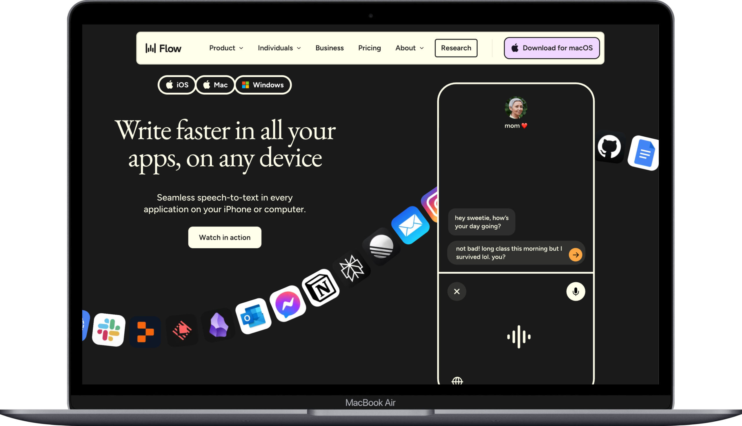 An overview of Wispr Flow's features and benefits.