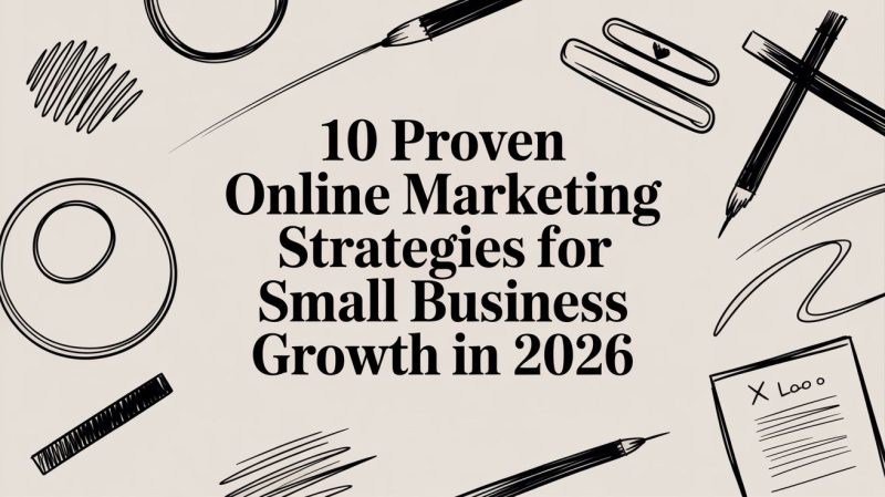 online-marketing-strategies-for-small-business-office-sketches - EntreResource.com