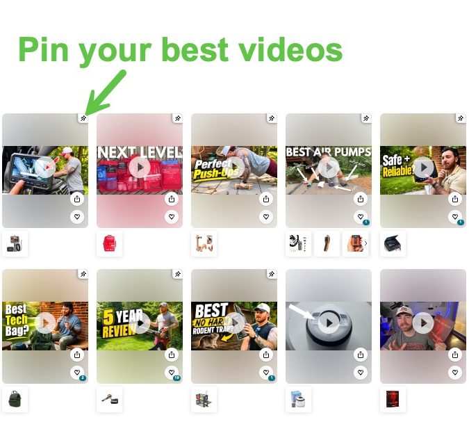 Amazon influencer pinned posts - EntreResource.com Amazon influencer pinned posts
